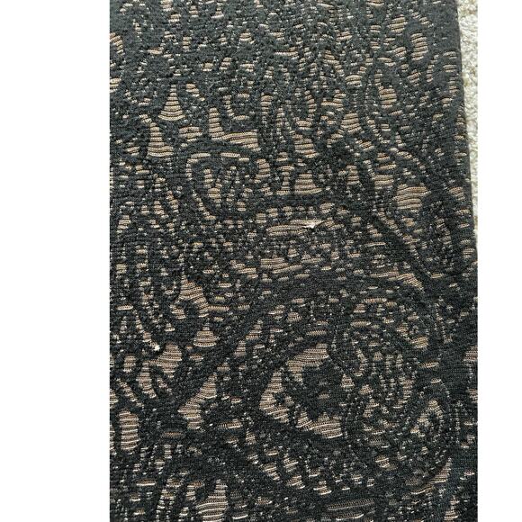 Chelsea & Violet Womens/Teen Black Paisley Maxi Bodycon Dress Small Maxi - Picture 7 of 9